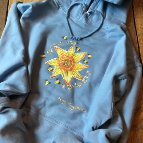 Spread TheSunshine blue hoodie Spread TheSunshine blue hoodie