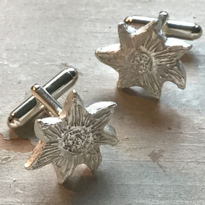 Sally's Sunflowers spread the sunshine cufflinks