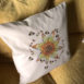 Sally's Sunflowers Spread The Sunshine Eco Cotton Decorative Scatter Cushion