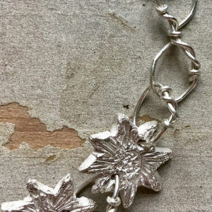 Sally's Sunflowers 'Spread The Sunshine' Silver Link Bracelet