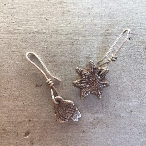 Sally’s Sunflowers Sunflower & Bee Earrings