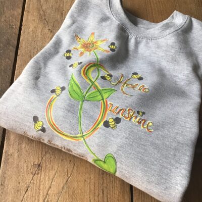 Sally’s Sunflowers Hello Sunshine Sweatshirt