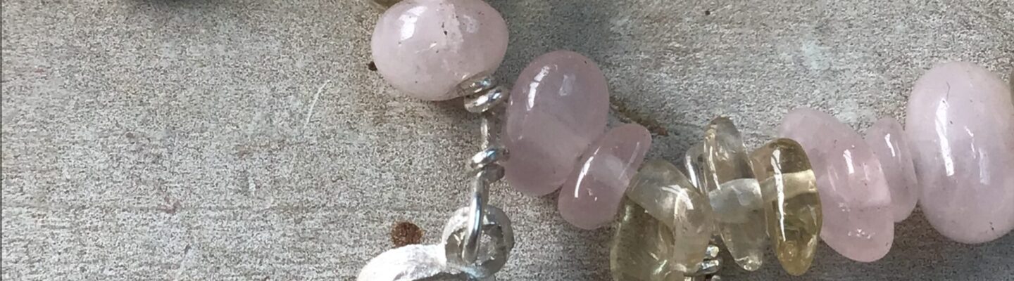 Joy & Sunshine Citrine & Rose Quartz Wellness Bracelet